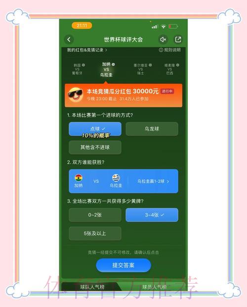 世界杯竞猜官方平台哪家更好